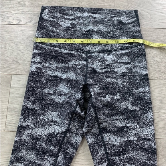 Lululemon Wunder Under Hi-Rise Tight Luon Hazy Days Black White - Picture 9 of 13